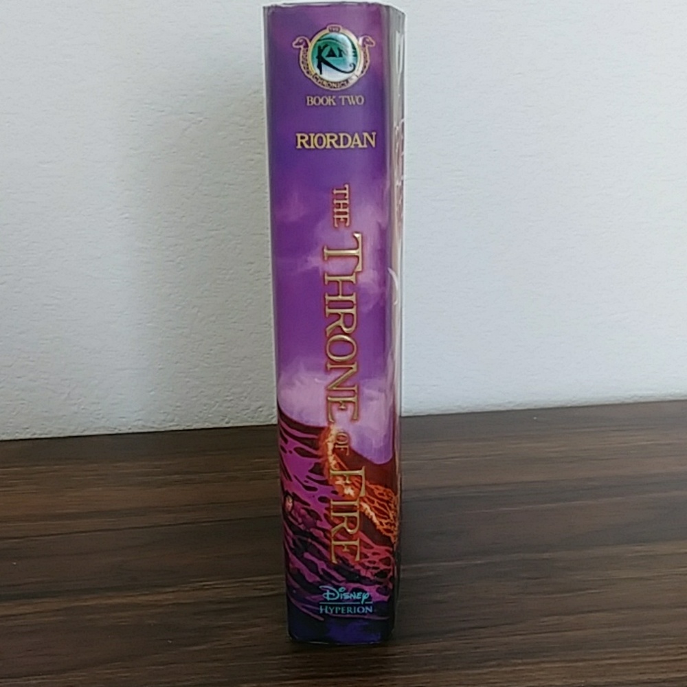Disney Book by Rick Riordan "The Throne of Fire." - Picture 2 of 2